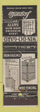 Matchbook Cover - Logan Window Guard Fencing Louisville KY WEAR