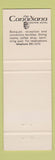 Matchbook Cover - Canadiana Motor Hotel Toronto ON