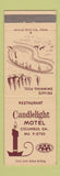 Matchbook Cover - Candlelight Motel Columbus GA