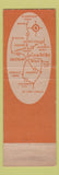Matchbook Cover - Casa Del Rey Motel Salisbury MD