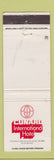 Matchbook Cover - Cunard International Hotel London UK England