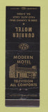 Matchbook Cover - Currier Motel Palo Alto CA WEAR