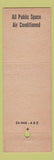 Matchbook Cover - Curtis Hotel Minneapolis MN
