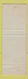Matchbook Cover - Claresholm Hotel AB