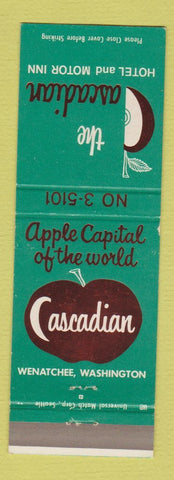 Matchbook Cover - Cascadian Hotel Motor Inn Wenatchee WA