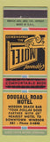 Matchbook Cover - Dougall Road Motel Windsor ON