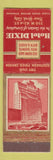 Matchbook Cover - Hotel Dixie New York City feature