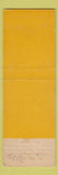 Matchbook Cover - Hotel Dixie New York City feature