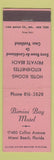 Matchbook Cover - Bimini Bay Motel Miami Beach FL