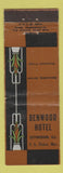 Matchbook Cover - Benwood Hotel Effingham IL