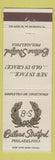 Matchbook Cover - Bellevue Stratford Hotel Philadelphia PA