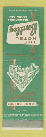 Matchbook Cover - Hotel Bentley Alexandria LA