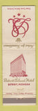 Matchbook Cover - Detroit Leland Hotel Detroit MI WEAR