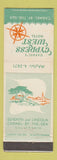 Matchbook Cover - Carmel's Cypress West Hotel Carmel by the Sea CA