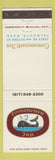 Matchbook Cover - Coonamessett Inn Falmouth MA