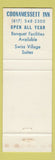 Matchbook Cover - Coonamessett Inn Falmouth MA