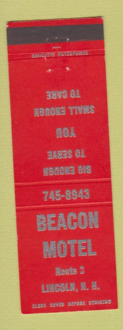 Matchbook Cover - Beacon Hotel Lincoln NH