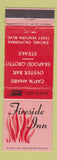 Matchbook Cover - Fireside Inn Encino CA