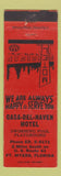 Matchbook Cover - Casa Del Haven Motel Fort Myers FL ORANGE