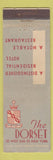 Matchbook Cover - Dorset Hotel New York City