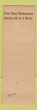 Matchbook Cover - Hotel Columbia Sao Paulo Brazil
