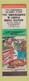 Matchbook Cover - South York Paint Hardware Elmhurst IL hillbilly WEAR