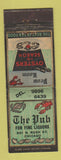 Matchbook Cover - The Pub Restaurant Chicago IL