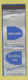 Matchbook Cover - Ochoco Cafe Prineville OR WORN