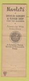 Matchbook Cover - Navlet's Flowers San Jose CA