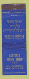 Matchbook Cover - Nunn Bush Men's Shoes Lester's New Castle PA WEAR