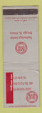 Matchbook Cover - Illinois Institute of Technology Chicago IL WEAR