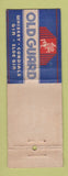 Matchbook Cover - Old Guard Liquors WEAR