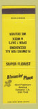 Matchbook Cover - Bloomin' Place Flowers Oakland CA