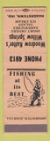 Matchbook Cover - Woodrow Kutter's Willow Springs Hagerstown IN PEACH