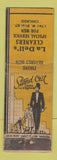 Matchbook Cover - LA Dell's Cleaners Chicago IL FEDERAL LONG WEAR