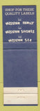 Matchbook Cover - Western Family Grocery