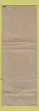 Matchbook Cover - Welcome Inn Bar Restaurant pinup WORN
