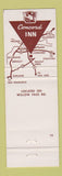 Matchbook Cover - Concord Inn CA