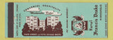 Matchbook Cover - Hotel Francis Drake Minneapolis MN