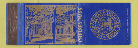 Matchbook Cover - United States Naval Hospital Chelsea MA Federal
