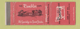 Matchbook Cover - Rambler Cafe Hutchinson KS WEAR