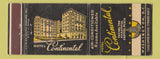 Matchbook Cover - Hotel Continental Washington DC