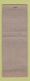 Matchbook Cover - Falls Inn Hotel Chicopee Falls MA WORN