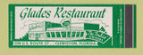 Matchbook Cover - Glades Restaurant Clewiston FL Full Length