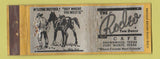 Matchbook Cover - The Rodeo Cafe Brownwood TX WEAR