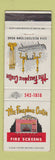 Matchbook Cover - The Fireplace Center Baltimore MD