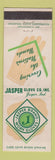 Matchbook Cover - JASpoer Brand Work Gloves Jasper IN