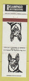 Matchbook Cover - Relampago Dog Food Mexico