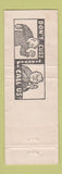 Matchbook Cover Hanjosten's Phillips 66 oil gas Loveland Colorado hillbilly WORN