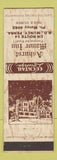 Matchbook Cover - Ashurst Manor Inn Muncy PA